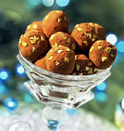 Truffes Au Chocolat Aux Clats De Pistaches Recettes De Cuisine D Lices