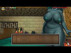 Hornycraft Parody Hentai Game Pornplay Ep The Creeper Girl Is So Sexy In Her Red Micro