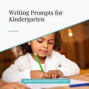 71 Great Kindergarten Writing Prompts