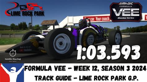 Iracing Formula Vee Lime Rock Park Gp Grand Prix Track Guide