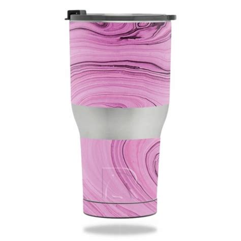 Mightyskins Rttum Pink Thai Marble Skin For Rtic Tumbler Oz