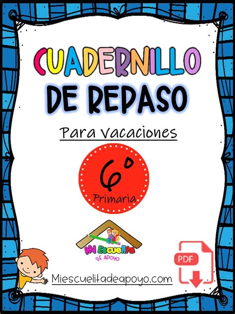 Cuadernillo De Repaso Para Quinto Grado Pdf Pdmrea Hot Sex Picture