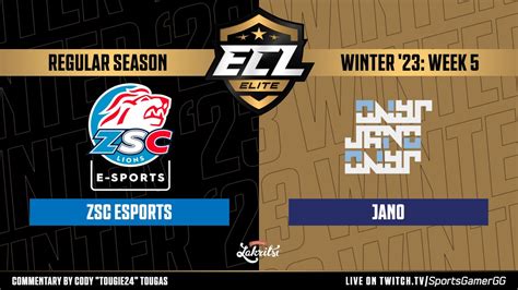 ECL Elite Winter 23 HIGHLIGHTS ZSC Esports Vs Jano NHL 23 EASHL