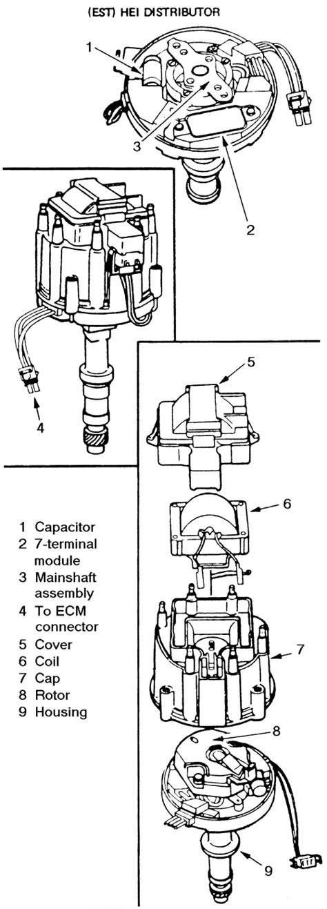 Hei Distributor Troubleshooting Diagrams