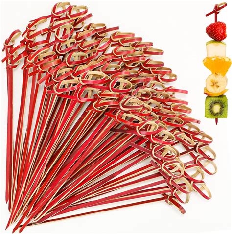 Amazon Meanplan 1000 Pcs Bamboo Cocktail Picks 4 72 Inch Bamboo