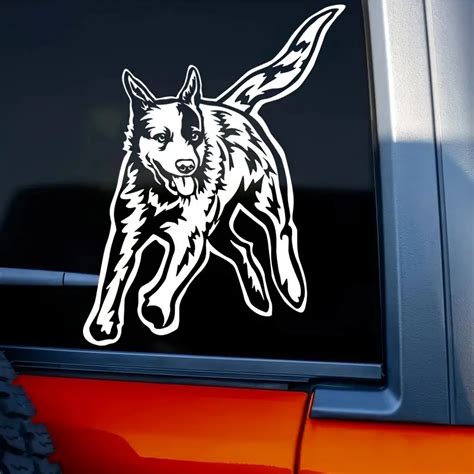 Australian Cattle Dog Sticker Dog Stickers For Cars Vinyl - Temu