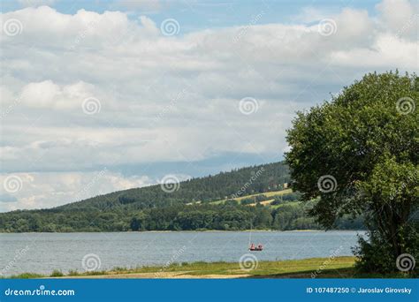 Orava Reservoir from Various Angles Stock Photo - Image of slovak ...