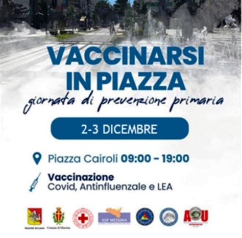 Sabato 2 E Domenica 3 Dicembre La Campagna Vaccinazione Antinfluenzale