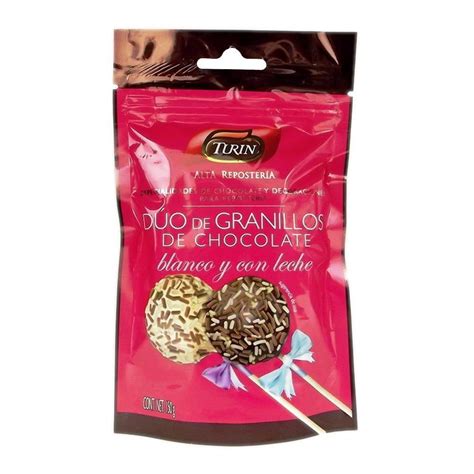 Granillos De Chocolate Turin Blanco Y Con Leche G Walmart