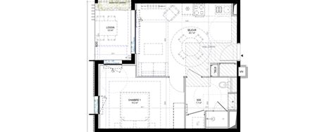 Plan Appartement T2 De 42 60 M² Neuf Résidence « Coeur Saint Louis à