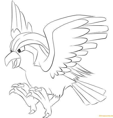 Disegno Da Colorare Pokemon Pidgeotto Porn Sex Picture