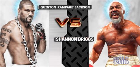 Shannon Briggs Vs Rampage Jackson Boxing Match Is Set