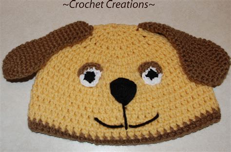 NEW CROCHET PATTERN FOR BABY DOG HAT - Crochet