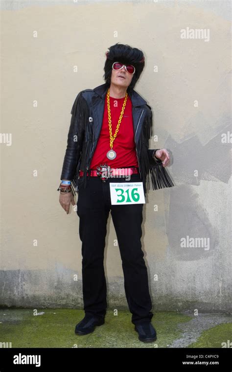 Elvis impersonator 2011 Mermaid Parade at Coney Island in Brooklyn, New ...