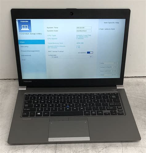 Toshiba Portege Z30 A 13 Inch Core Lot 1150552 ALLBIDS