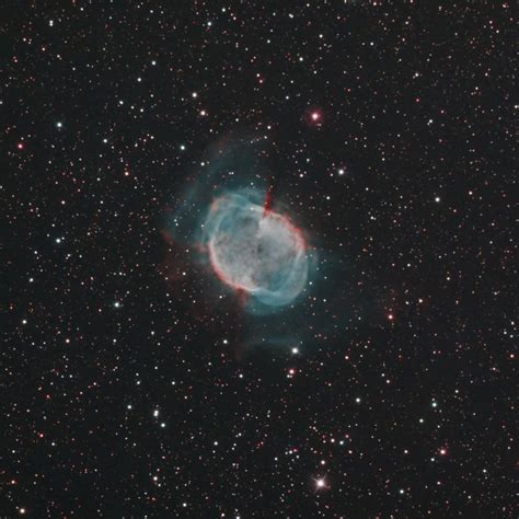 M27 w dual-band - Obiekty głębokiego kosmosu - Forum Astronomiczne