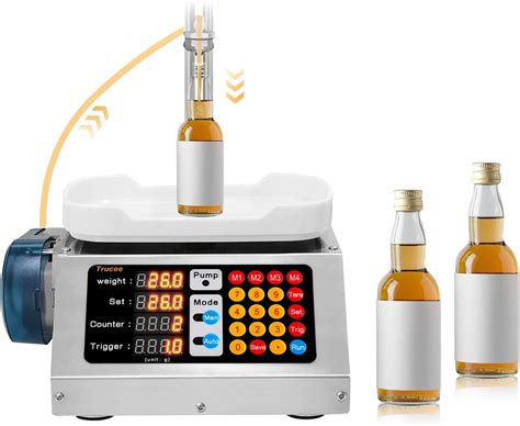 Amazon Automatic Liquid Filling Machine Ml Weighing Liquid