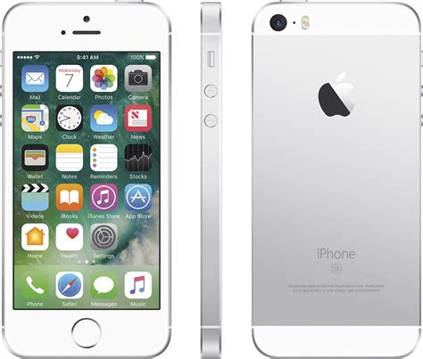 Customer Reviews Apple Iphone Se Gb Silver Verizon Mlmg Ll A