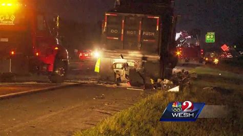 Multi Vehicle Crash Snarls Early Morning Commute On I 4