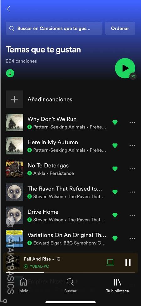 Favoritos En Spotify Cómo Ver Todas Las Canciones A Las Que Has Dado Me Gusta