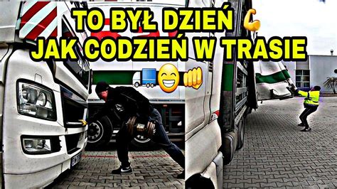 Vlog Praca Kierowcy Ciężarówki Rozładunki Załadunki Aktywna Pauza YouTube