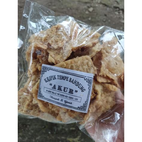 Jual Cemilan Kripik Tempe Makanan Tradisional Khas Daerah Bandung