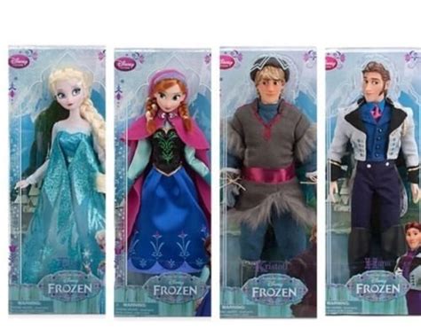 Buy Disney Frozen Classic Doll Ana Elsa Christophe Hans Body Set