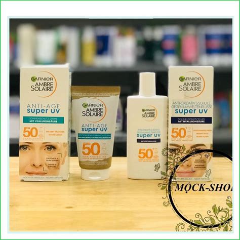 Kem Ch Ng N Ng Ch Ng L O Ho Garnier Anti Age Super Uv Spf Shopee