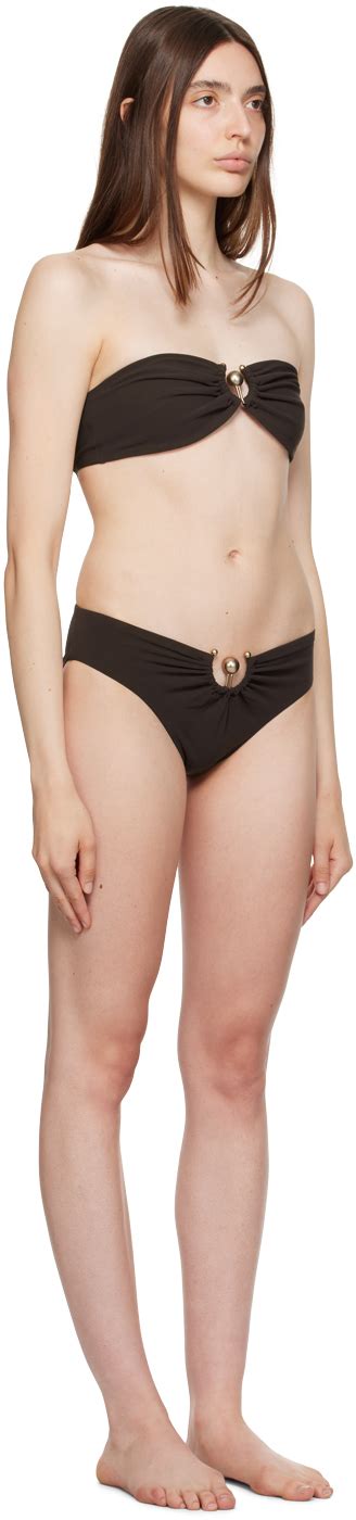 Christopher Esber Brown Orbit Bikini Christopher Esber