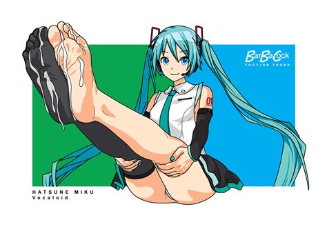 Hatsune Miku Cum On Soles Vocaloid By Barbacock Hentai Foundry