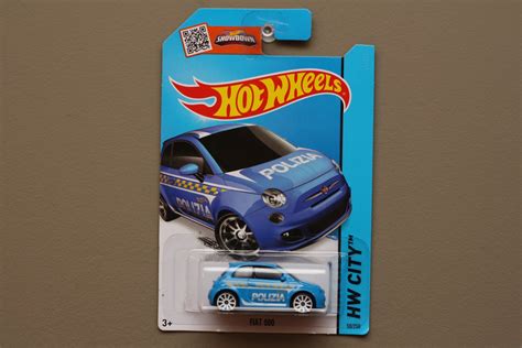 Hot Wheels HW City Fiat Blue