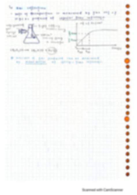 Solution Kinetics Summary Cheat Sheet Studypool