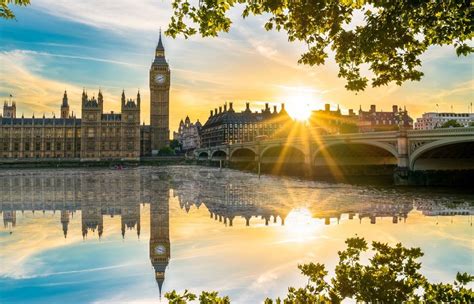 Westminster Sunset London Piece Wooden Jigsaw Puzzle Sunset