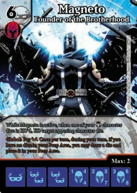 Magneto - Founder of the Brotherhood (TDPSDP) | CardGuide Wiki | Fandom