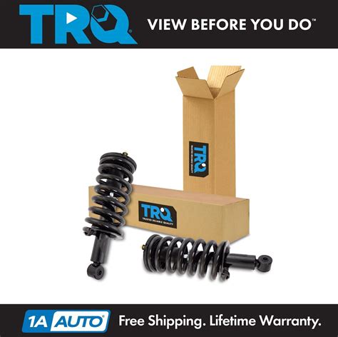 Trq Front Complete Loaded Shock Strut Spring Assembly Pair For Titan