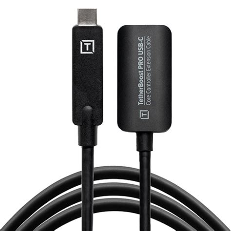 TetherBoost Pro USB C Core Controller Verlängerungskabel schwarz