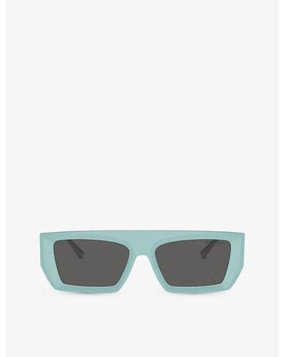 Green Tiffany And Co Sunglasses For Women Lyst