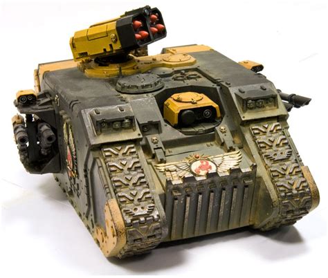 Land Raider Helios | Space marine, Marine tank, Warhammer 40k miniatures