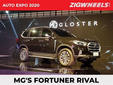 Mg Gloster 7 Seater Suv Revealed In India At Auto Expo 2020 Rivals