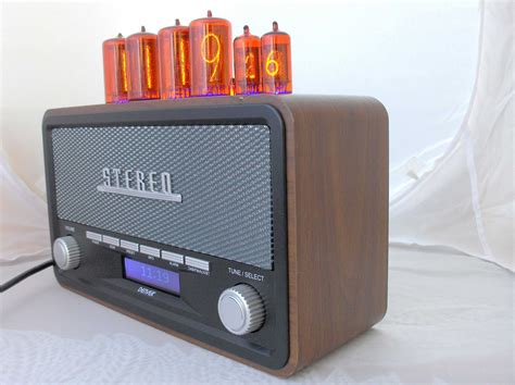 Zegar lampowy Nixie radio cyfrowe styl retro Wrocław Psie Pole OLX pl