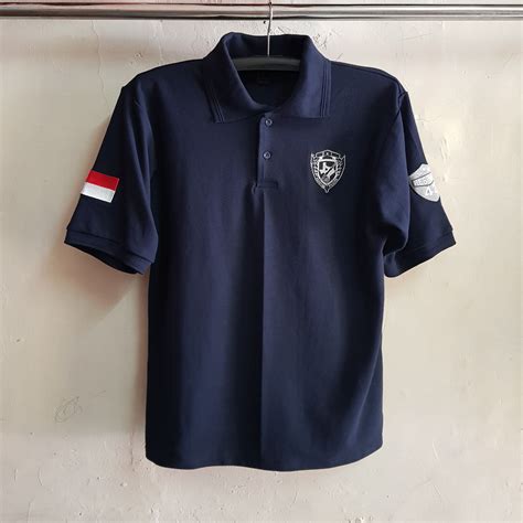 Seragam Poloshirt R Konfu Kaos Kerah Cotton Kips Style