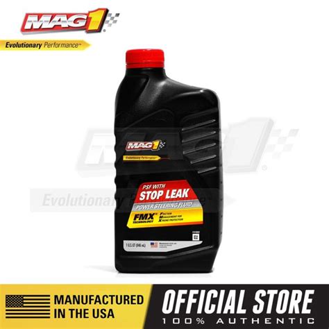 Mag 1 Power Steering Fluid With Stop Leak 1qt 946ml Pn809 Lazada Ph