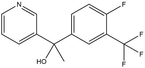 α 4 Fluoro 3 Trifluoromethylphenyl α Methyl 3 Pyridinemethanol