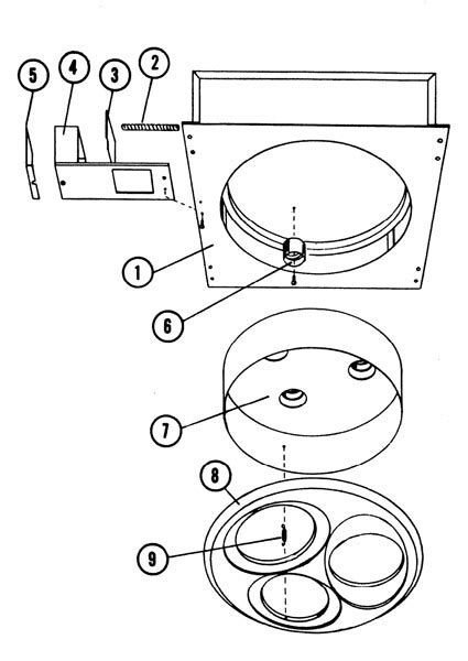 NuTone 9403 Heater Parts