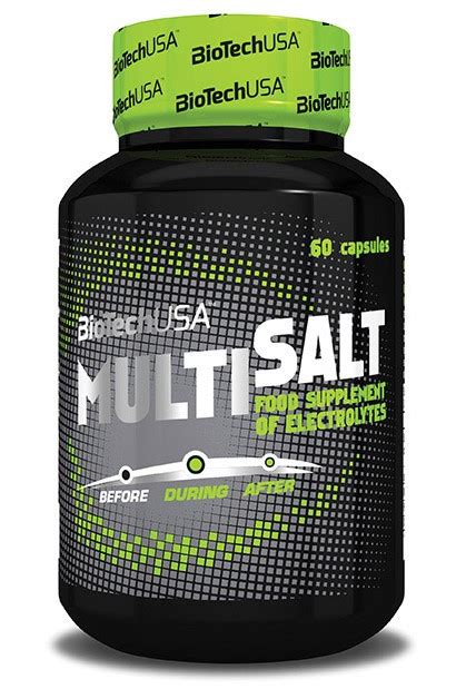 Купить Минеральный комплекс BioTech Multi Salt 60 капсул по лучшей цене ...