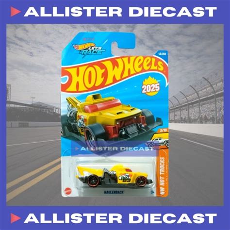 Hot Wheels Haulerback Amarillo Hotwheels Hauler Back Hw Trucks Lets Race Shopee M Xico