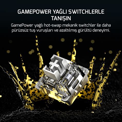 Gamepower Gasket Pro X RGB Wireless Bluetooth Wired Mechanical Hot Swap Oiled Switch Gasket