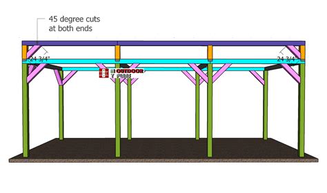 Ridge Beam Braces Myoutdoorplans