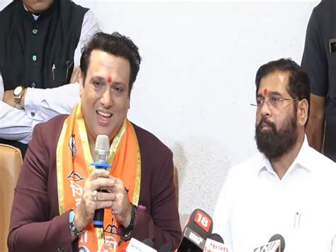 Govinda Joins Shiv Sena For Lok Sabha Elections