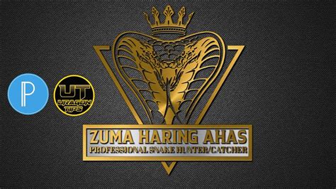 Zuma Haring Ahas Logo Design Tutorial In Pixellab Uragon Tips Youtube